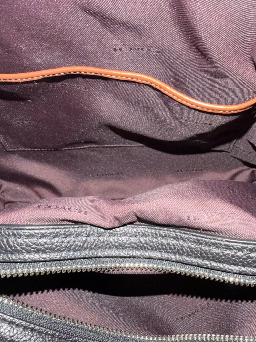 Coach Edie 31 Horse and Carriage Shoulder Bag - Picture 9 of 12